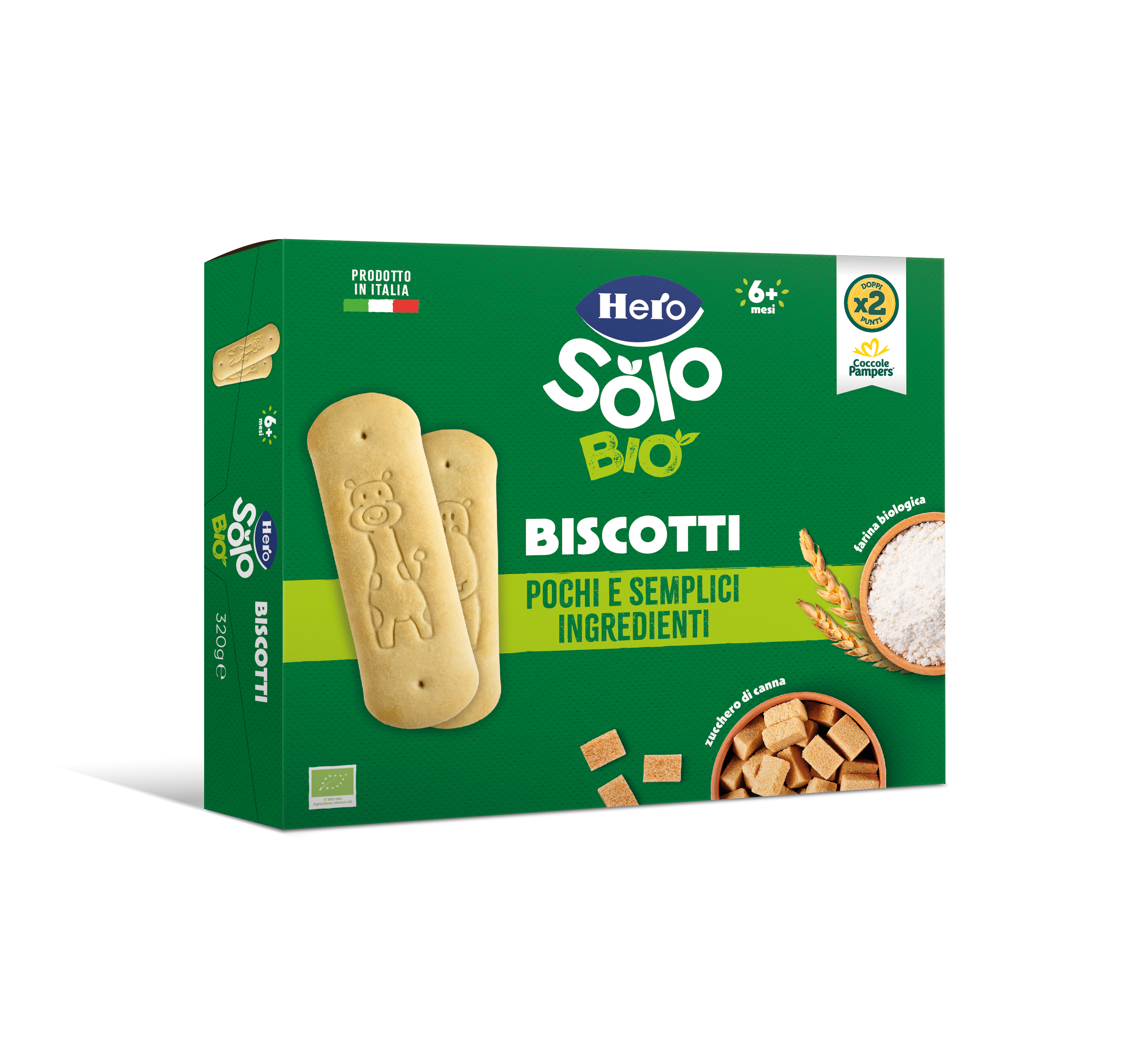 Hero Solo Biscotti biologici solubili, 320 g Acquisti online sempre  convenienti